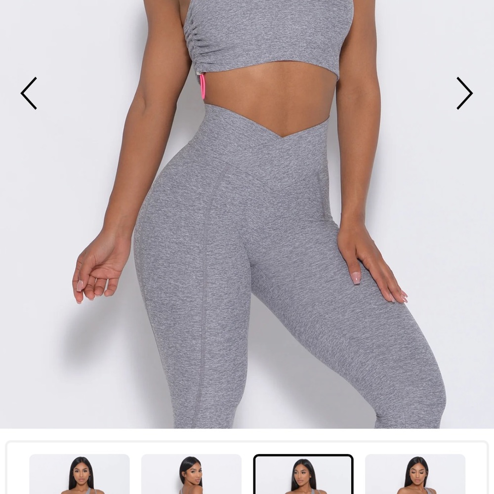 Very comfortable gray leggings from bombshell